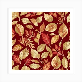 Autumn Leaves Art Print