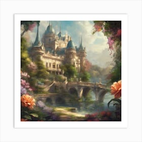 Cinderella Castle 3 Art Print