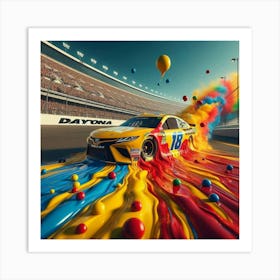 Daytona 500 Art Print