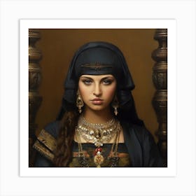 Egyptian Woman Art Print