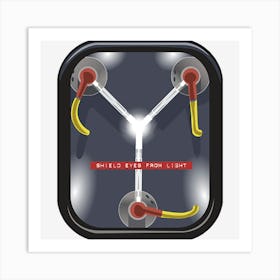 Flux Capacitor Art Print