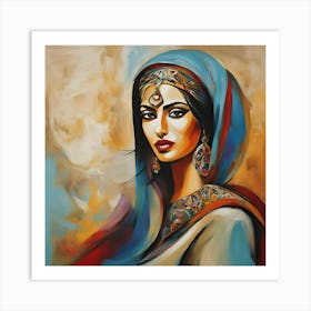 Indian Woman 1 Art Print