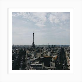 Paris From The Eiffel Tower Art Print