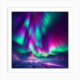 Aurora Borealis Art Print