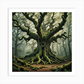 Largest Tree In The World Art Print