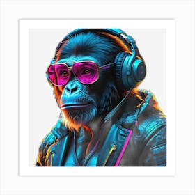 Chimpanzee Art Print