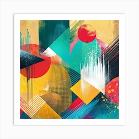 Abstract Painting 14 Art Print