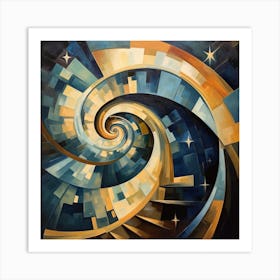 Spiral Spiral Spiral Art Print