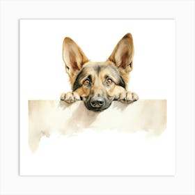 German Shepherd Dog 8 Art Print