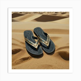 Egyptian Sandals 1 Art Print