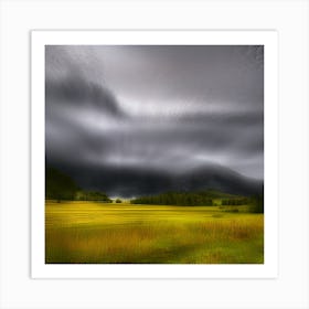 Distant View (1) Art Print