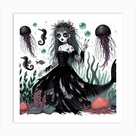 Mermaid 20 Art Print