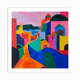 Abstract Travel Collection Zanzibar Tanzania 1 Art Print