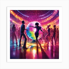 Disco Ball 41 Art Print