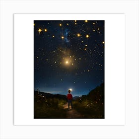 Starry Night 1 Art Print