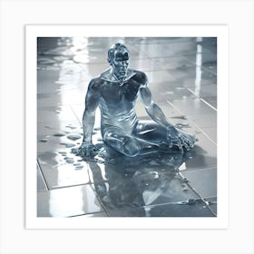 Ice Man Art Print