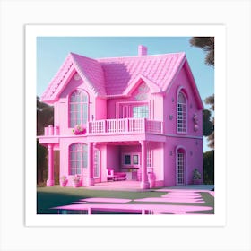 Barbie Dream House (645) Art Print