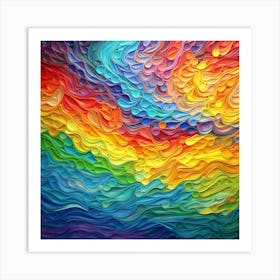 Abstract Abstract Painting 36 Art Print