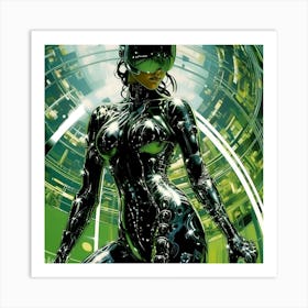 Cyborg Art Print