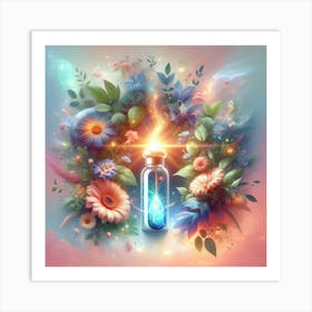 Message In A Bottle Art Print