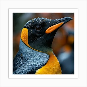 King Penguin 18 Art Print