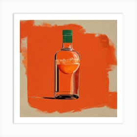 Aperol Minimalist Art (3) Art Print