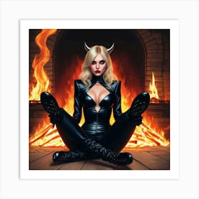 Sexy Devil 2 Art Print