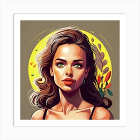 Sunny Art Print