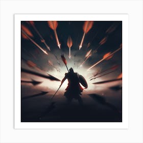 Sparta Warrior Art Print