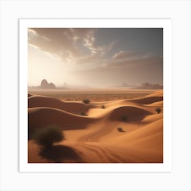 Sand Dunes 5 Art Print