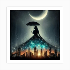 Cityscape Painting Art Print