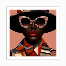 AfroFashion #006 Art Print