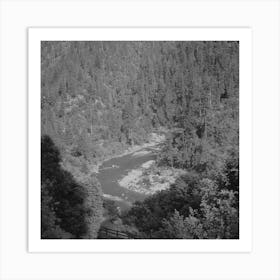 Untitled Photo, Possibly Related To Shasta County, California, Mountain Stream By Russell Lee Art Print