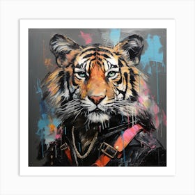 Tiger 8 Art Print