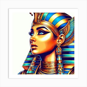 Cleopatra Portrait Artwork 113 Art Print