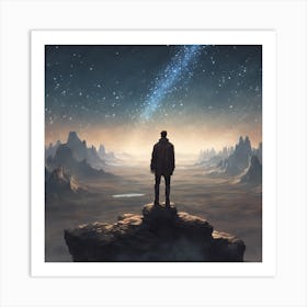 Starry Sky Poster