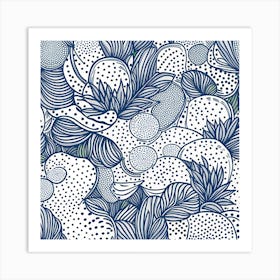 Seamless Pattern Art Print