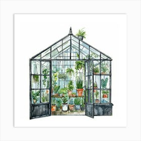 Greenhouse 5 Art Print