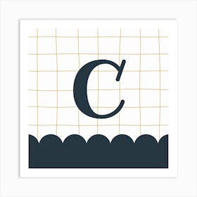 Letter C Art Print