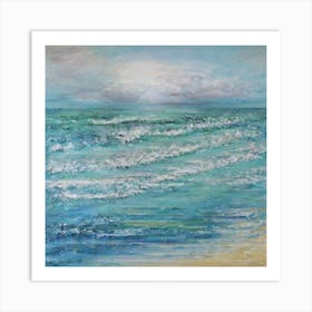 Ocean Waves Art Print