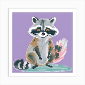 Raccoon 02 Art Print