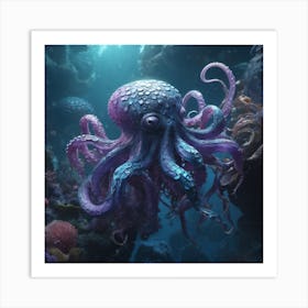 Octopus 2 Art Print