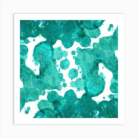 Watercolor Abstraction The Sea 1 Art Print