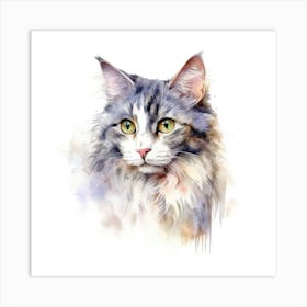 Lambkin Cat Portrait 1 Art Print