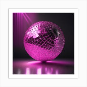 Disco Ball Art Print