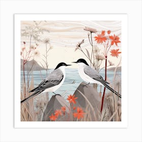 Bird In Nature Common Tern 2 Art Print