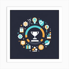 Picture Of A Trophy Art Print