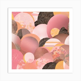 Apricot world 3 Art Print