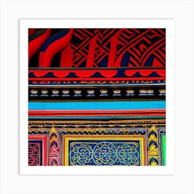 Tibetan Temple Art Print