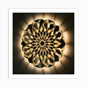 Wall Light Art Print